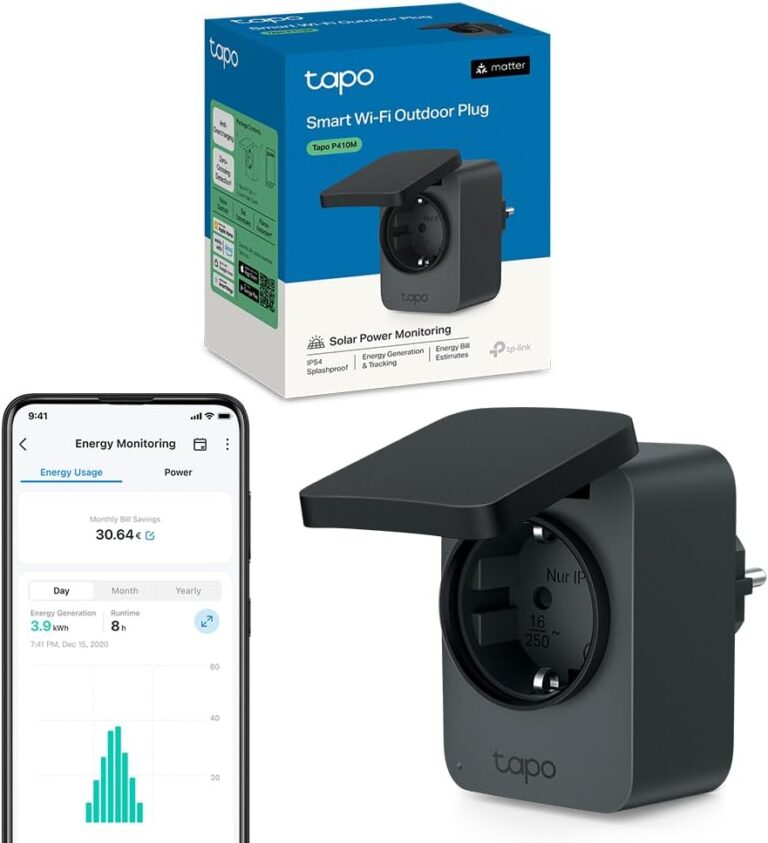 Tapo – Prise Connectée Extérieure IP54 (P410M)