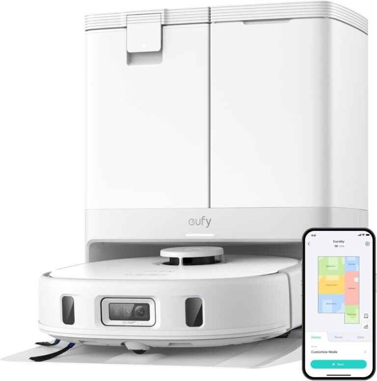 Eufy – Aspirateur robot (X10 Pro Omni)